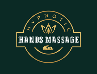 Hypnotic Hands Massage logo design by dollarpush
