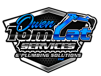 TomCat Services & Owen Plumbing Solutions, Inc. logo design by aRBy
