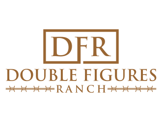 Double Figures Ranch logo design by p0peye
