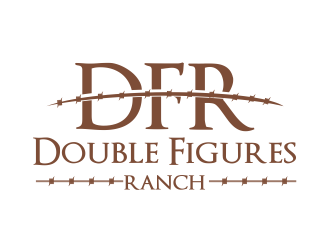 Double Figures Ranch logo design by Greenlight