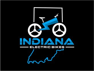 Indiana Electric Bikes logo design by mutafailan