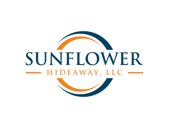 Sunflower Hideaway, LLC logo design by p0peye