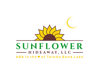 Sunflower Hideaway, LLC logo design by ndaru