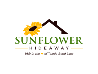 Sunflower Hideaway, LLC logo design by GemahRipah