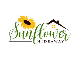 Sunflower Hideaway, LLC logo design by GemahRipah