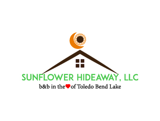 Sunflower Hideaway, LLC logo design by aryamaity