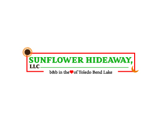 Sunflower Hideaway, LLC logo design by aryamaity