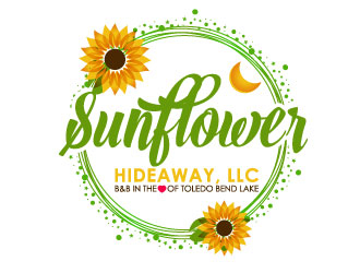 Sunflower Hideaway, LLC logo design by aryamaity