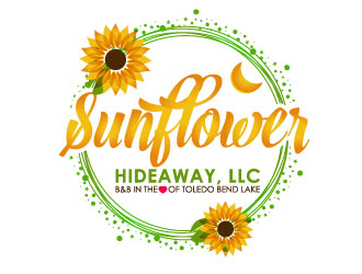 Sunflower Hideaway, LLC logo design by aryamaity