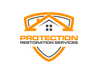 Protection Restoration Services logo design by oke2angconcept