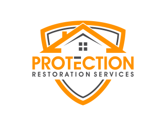 Protection Restoration Services logo design by oke2angconcept
