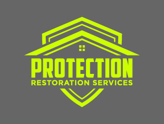 Protection Restoration Services logo design by BrainStorming