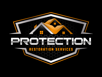 Protection Restoration Services logo design by pencilhand