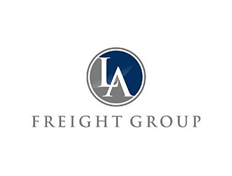 LA FREIGHT GROUP logo design by ndaru