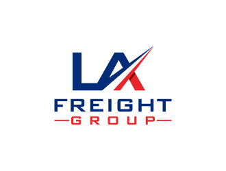 LA FREIGHT GROUP logo design by aryamaity