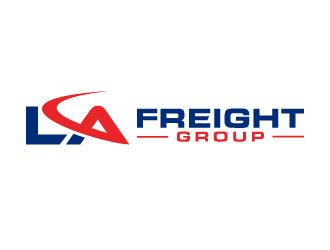 LA FREIGHT GROUP logo design by pixalrahul