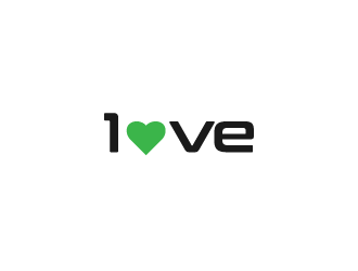 1ove logo design by Blue-X