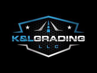 K&L Grading, LLC logo design by pencilhand