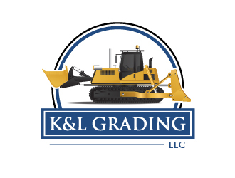 K&L Grading, LLC logo design by cybil