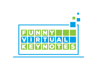 Funny Virtual Keynotes logo design by pencilhand