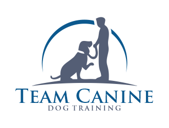 Team Canine Dog Training logo design concepts #2