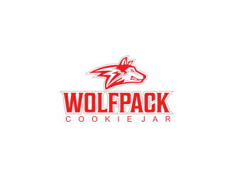 Wolfpack Cookie Jar logo design by haidar