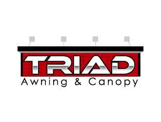 Triad Awning & Canopy logo design by axel182