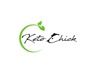 Keto Chick logo design concepts #6