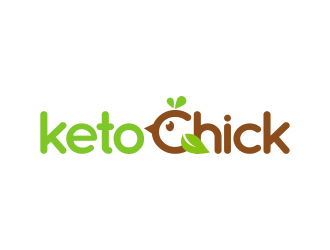 Keto Chick logo design concepts #11