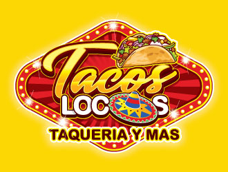 Los Tacos Locos  logo design by invento
