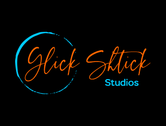 Glick Shtick Studios logo design concepts #2
