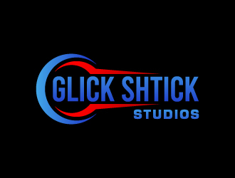 Glick Shtick Studios logo design by sakarep