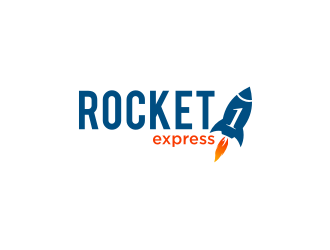 Rocket 1 express  logo design by narnia
