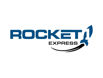 Rocket 1 express  logo design by keylogo
