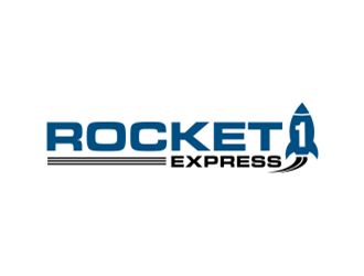 Rocket 1 express  logo design by sheilavalencia