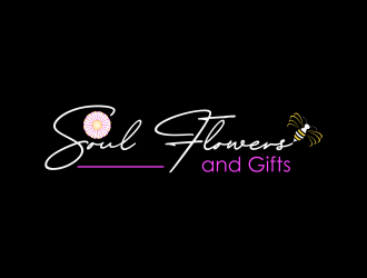 Soul Flowers and Gifts  logo design by GassPoll