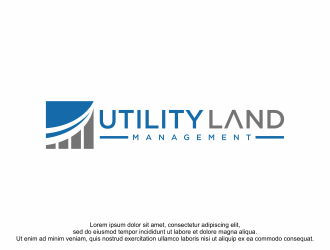 Utility Land Management logo design by bebekkwek