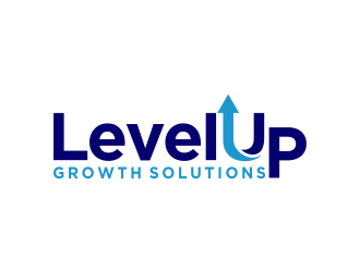 LevelUp Growth Solutions logo design concepts #7