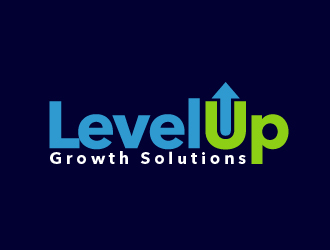 LevelUp Growth Solutions  logo design by jonggol