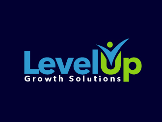 LevelUp Growth Solutions  logo design by jonggol