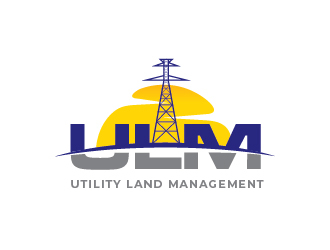 Utility Land Management logo design by il-in
