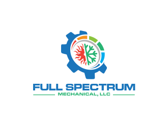 Full Spectrum Mechanical, LLC. logo design by kopipanas