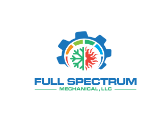 Full Spectrum Mechanical, LLC. logo design by kopipanas