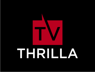 Thrilla TV logo design by BintangDesign