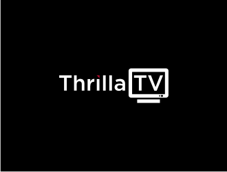 Thrilla TV logo design by Susanti