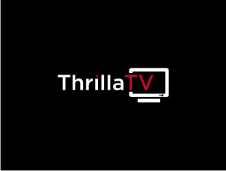 Thrilla TV logo design by Susanti