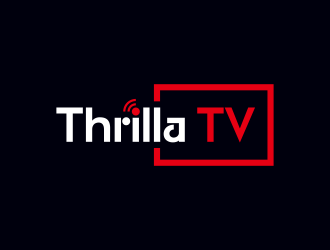 Thrilla TV logo design by goblin