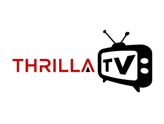 Thrilla TV logo design by cybil