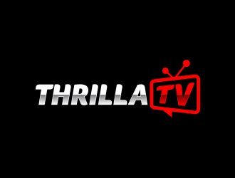 Thrilla TV logo design by keylogo