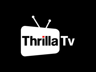 Thrilla TV logo design by NadeIlakes